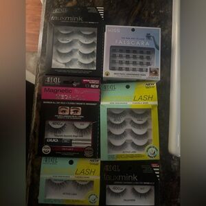 Ardell & Kiss False Lash Multipack Bundle - Black Lashes